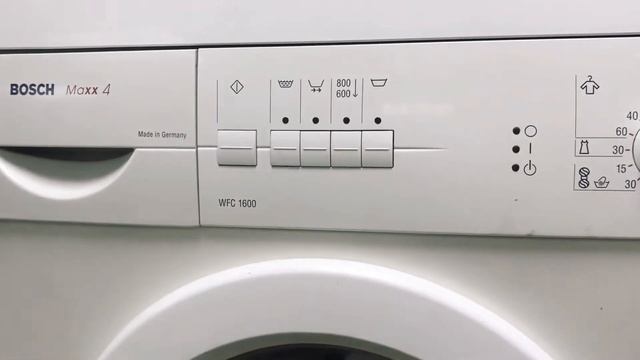 Стиральная машина Bosch maxx 4 WFC 1600 Обзор смотреть онлайн
