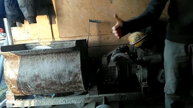 Результат заливки пола в гараже