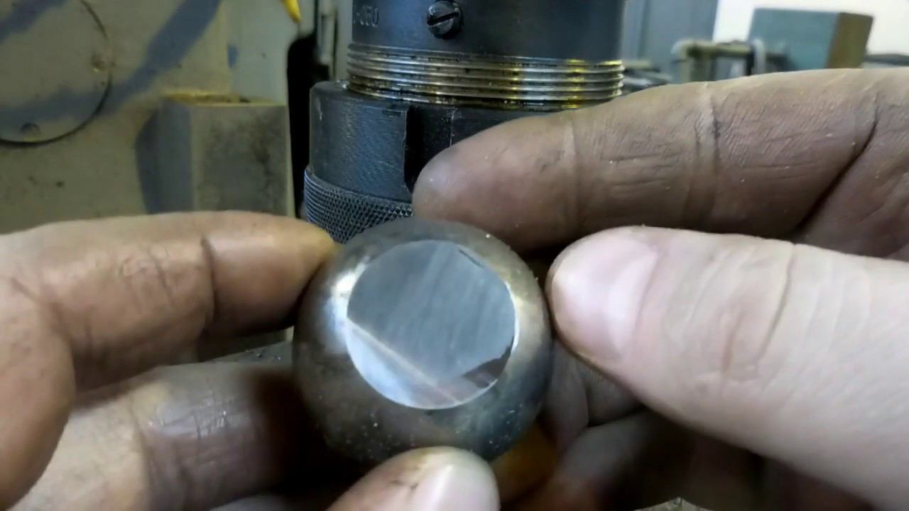 Чем обрабатывать КАЛЕННУЮ СТАЛЬ на фрезерном станке. Шарик от подшипника смотреть онлайн