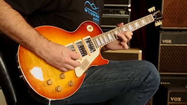 Gibson Custom Shop Benchmark Limited Run Historic 1959 3 Pickup Les Paul Gloss • SN: 93500 смотреть онлайн