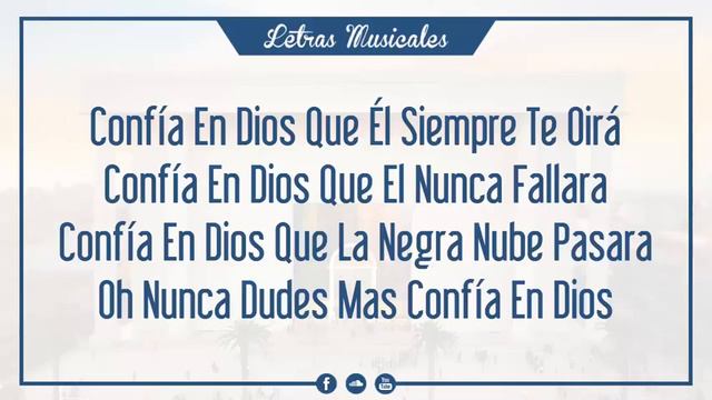 Confia En Dios Confía Em Deus IURD Letra Musica смотреть онлайн