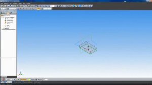 Урок в КОМПАС 3D. Параллелепипед.