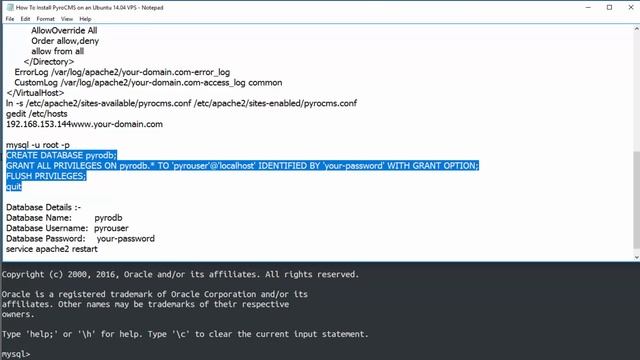 PyroCMS installation on ubuntu Linux смотреть онлайн
