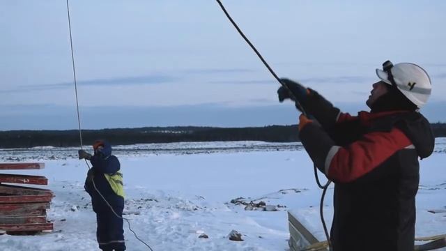 Облицовки фасада сэндвич-панелями на Белопорожской ГЭС! смотреть онлайн