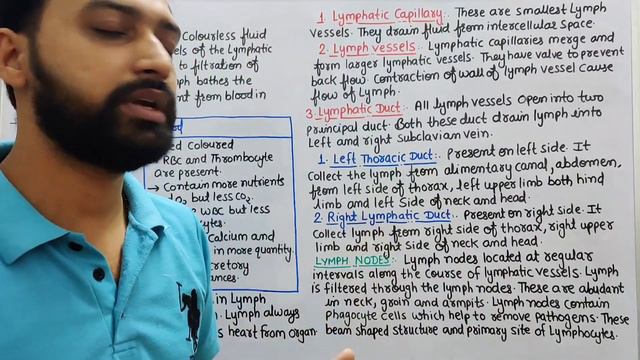 Class 12 Chapter 24: Blood Circulatory System Of Human | Lymphatic System | RBSE Part-6