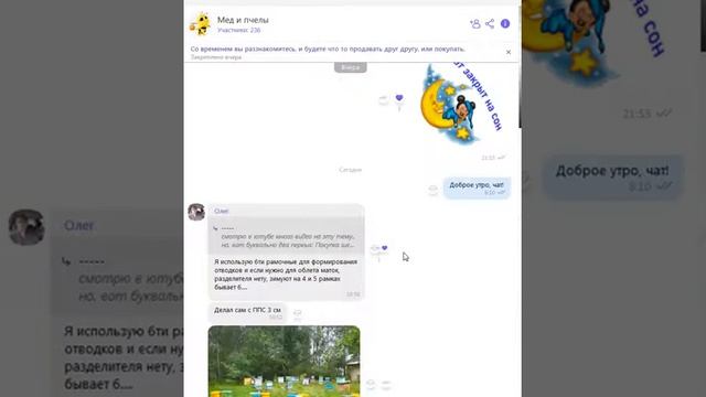 Чат для пчеловодов в вайбере смотреть онлайн