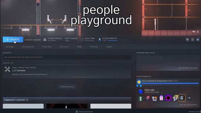 How to Get BETA/Preview 1.27 Update in People Playground смотреть онлайн