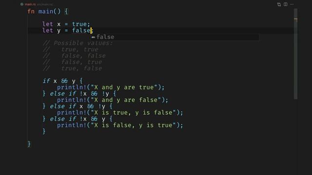 Quest 1: Introduction to Rust, Subquest 5C: Match Statement смотреть онлайн