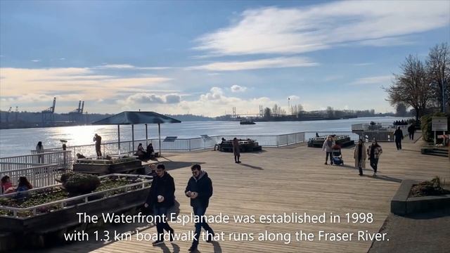 Explore The City of New Westminster Waterfront Esplanade | British Columbia, Canada смотреть онлайн