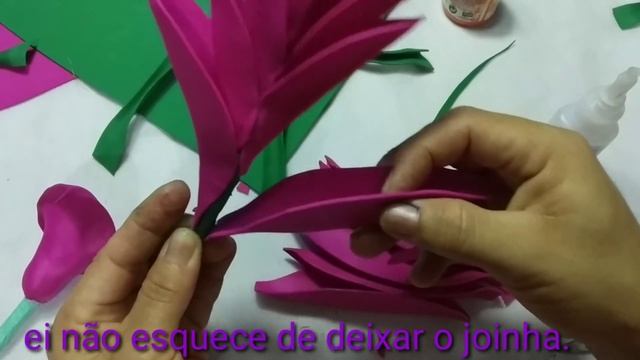 Como fazer uma flor com nome bromélia Tillandsia смотреть онлайн