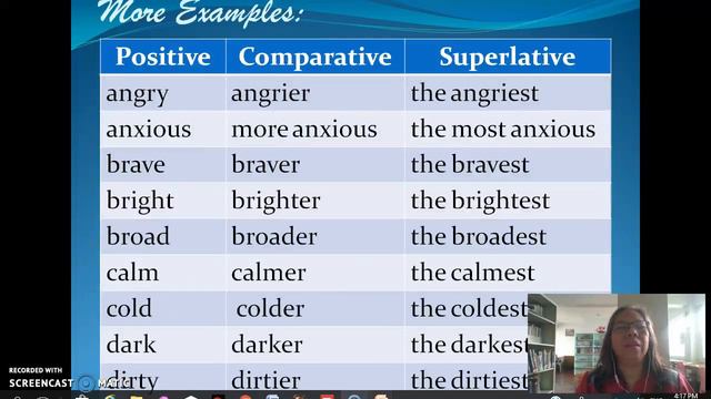 Lesson on Superlatives for ESL Students смотреть онлайн