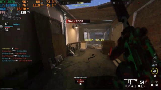 CALL OF DUTY MODERN WARFARE 3/LAPTOP MSI PULSE 15/ RTX 4070+i7-13700H EXTREME SETTINGS DLSS CALIDAD смотреть онлайн