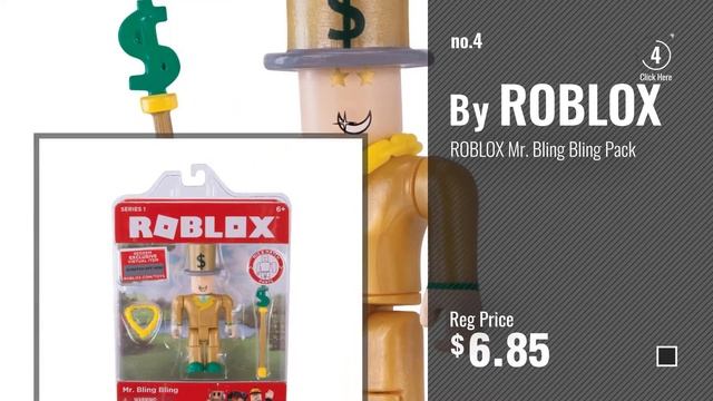 Top 10 Roblox Figures [2018]: ROBLOX Legends (6 Pack) Action Figures смотреть онлайн