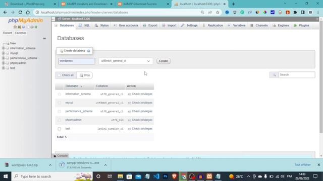 طريقة تثبيت الووردبريس على جهاز الكمبيوتر | install WordPress locally xampp смотреть онлайн