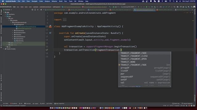 how to add fragment to an activity | add a fragment to activity | android kotlin tutorial 2021 смотреть онлайн