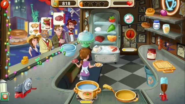 Kitchen Scramble Level 524 - 3 Stars! Coldcutta смотреть онлайн
