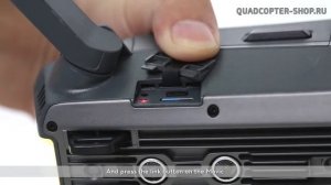 DJI Mavic Pro подключение пульта дистанционного управления