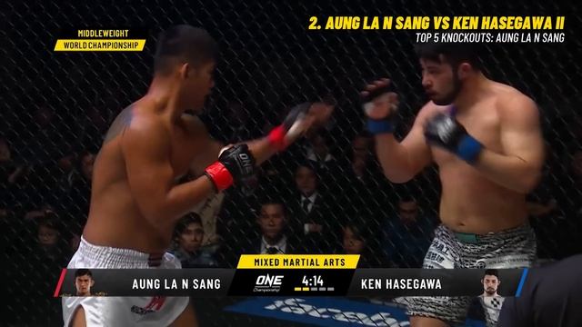 Aung La N Sang’s Top 5 Knockouts смотреть онлайн