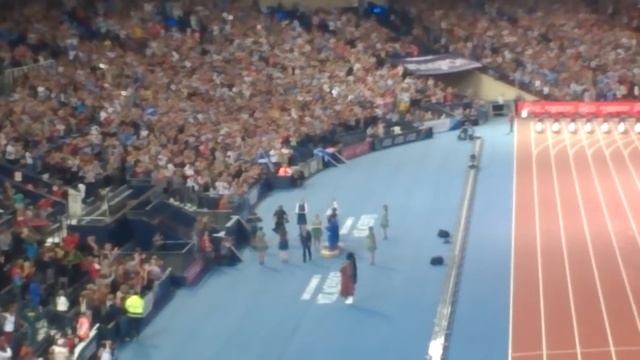 Hampden Park erupts into a rendition of "Flower of Scotland"! | Glasgow 2014 Commonwealth Games смотреть онлайн