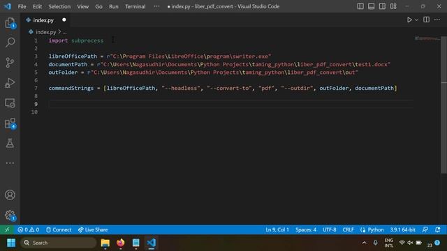 Convert word files to pdf files in bulk with Python and LibreOffice смотреть онлайн