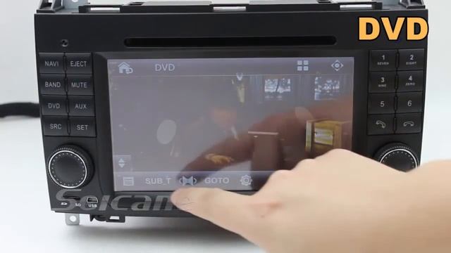 Volkswagen Crafter 2 din dvd radio gps naviagation tv canbus bluetooth смотреть онлайн