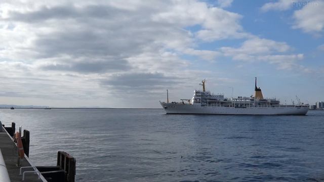 Training Ship 練習船 青雲丸 入港 神戸港 独立行政法人 海技教育機構 接岸 JMETS смотреть онлайн