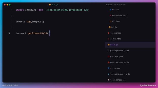 Vite | сборщик нового поколения #8 - Импорт файлов смотреть онлайн