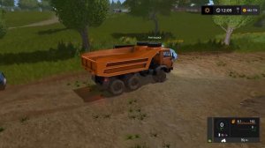 РЕМОНТИРУЕМ ДОРОГУ! ЗАСЫПАЛИ ЯМЫ ПЕСКОМ! FARMING SIMULATOR 17