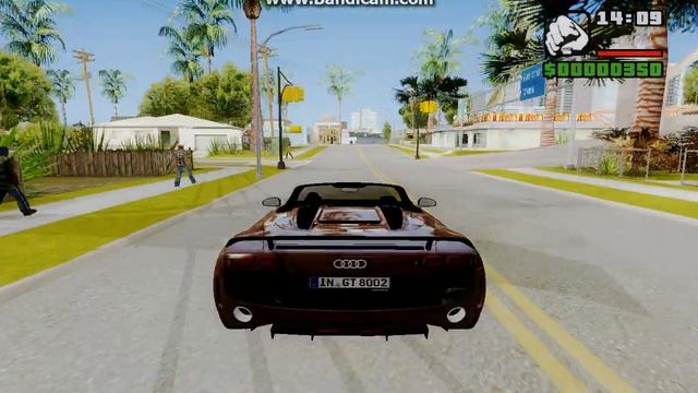 Audi R8 Spyder 2014 LB Work для GTA San Andreas смотреть онлайн