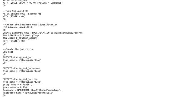 Get notified when SQL Server 2008 Audit Server logs something? (3 Solutions!!) смотреть онлайн