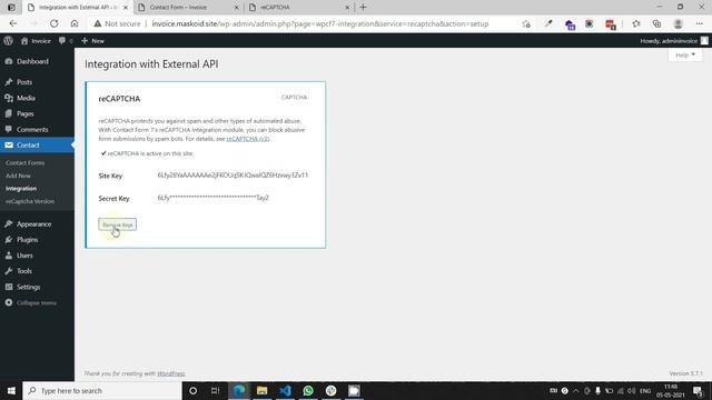 Fixed: Error for Site Owner : Invalid Key Type смотреть онлайн