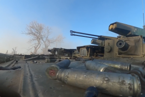 Работа БМПТ «Терминатор» в зоне СВО.