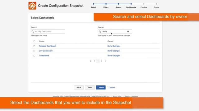 Configuration Manager for JIRA 4.1: Project Configuration Snapshot with Dashboards смотреть онлайн