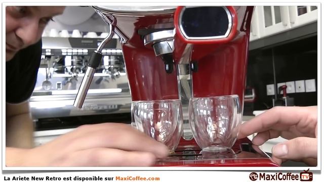 Ariete New Café Retro | Machine expresso compacte | Le Test MaxiCoffee смотреть онлайн