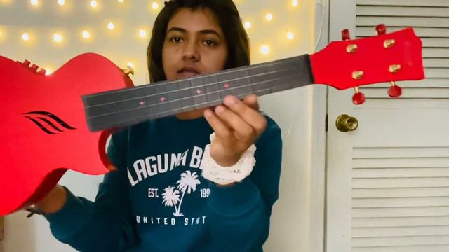 Enya Nova U acoustic plus ukulele || items in box|| sound testing || electric ukulele смотреть онлайн