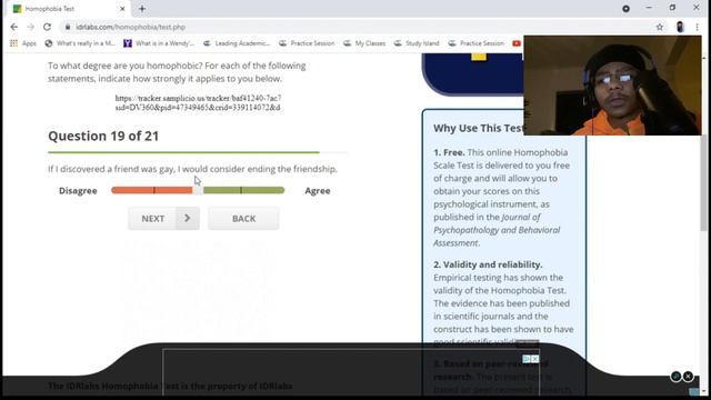 So I Took The Homophobia Test... смотреть онлайн