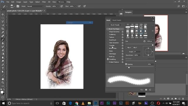 The Amazing Splatter Brush Effect for Portraits in Photoshop смотреть онлайн