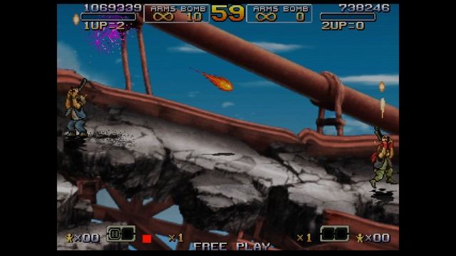 [55] METAL SLUG 6 FULL GAME WALKTHROUGH [METAL SLUG ANTHOLOGY PS4] смотреть онлайн