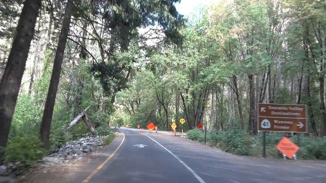 Yosemite National Park 4K - Scenic Drive - Yosemite Valley