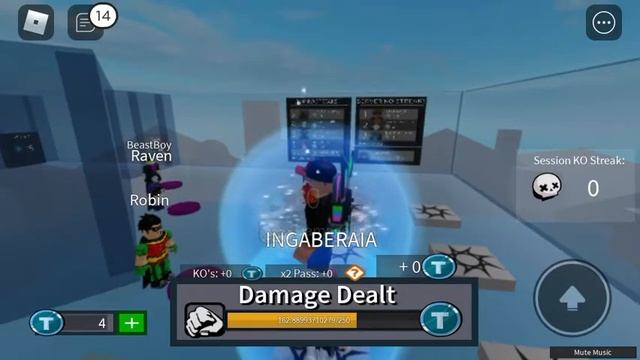 Я играю в Roblox Юные титаны смотреть онлайн