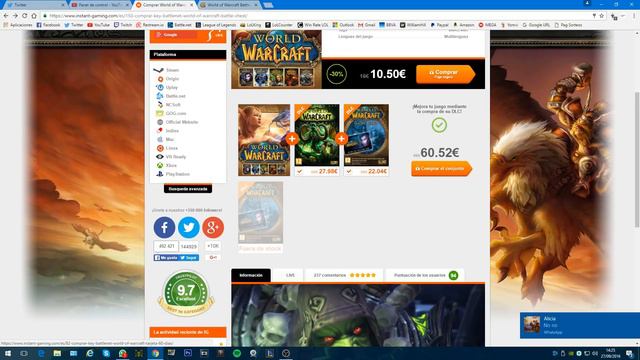 ¿QUIERES JUGAR A WOW? ¡APROVECHA LAS OFERTAS SOCIO! - BATTLECHEST смотреть онлайн