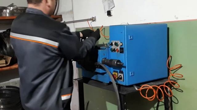 Ленточная пила по металлу сваривание на станке Ideal