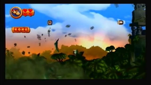 Donkey Kong Country Returns Playthrough Pt. 4: Barrel Blast смотреть онлайн