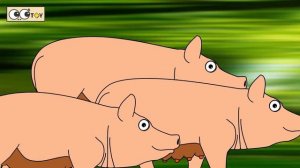 배고픈 킹코브라 이야기, 어린이 동물 만화, 동물 이름 외우기ㅣ꼬꼬스토이