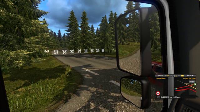 Euro Truck Simulator 2 - 5 рейс - Зима смотреть онлайн