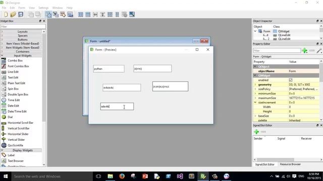34_ Qt Designer Tab Order (Arabic) смотреть онлайн