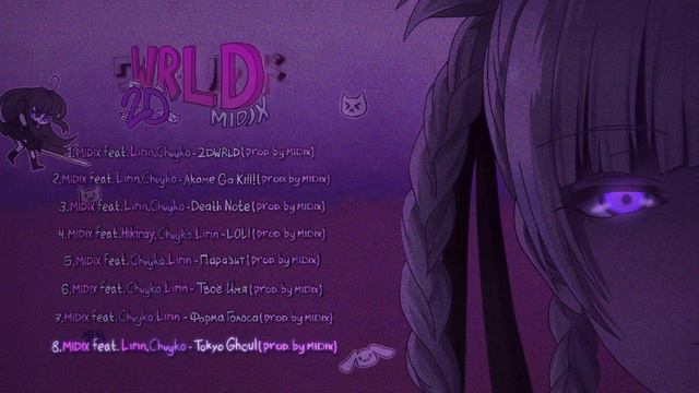 Midix Feat. Lirin, Chuyko - Tokyo Ghoul (prod. By Midix)