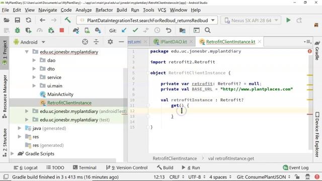 Use Retrofit to parse JSON in Live Data, Kotlin, Integration Test смотреть онлайн