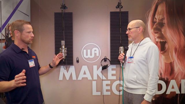Warm Audio WA-CX12 and WA-47 FET Tube Condenser Microphones - NAMM 2022 смотреть онлайн