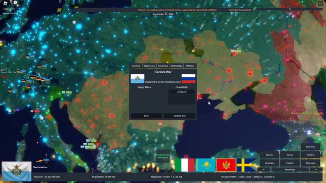 San Marino becomes a SUPERPOWER in Rise of Nations смотреть онлайн